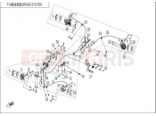 CFMOTO 2015 SSV ZFORCE 600 (CF600-3) BRAKE SYSTEM