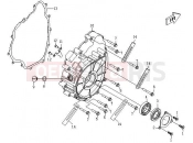 CFMOTO 2015 SSV ZFORCE 600 (CF600-3) CRANKCASE COVER (LEFT) - E05
