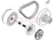 CFMOTO ZFORCE 600 (CF600-3) CLUTCH & CVT
