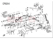 CFMOTO 2012 SSV Z6 EX (CF600-6) REAR SUSPENSION