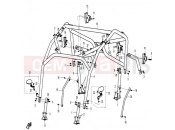 CAB FRAME - F24 - CFMOTO ZFORCE 600 (CF625-3) 2013
