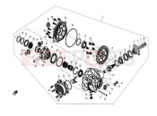 FRONT AXLE - F29 - CFMOTO ZFORCE 600 (CF625-3) 2015