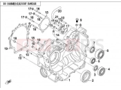 RIGHT CRANKCASE - E03 - CFMOTO ZFORCE 600 (CF625-3) 2015
