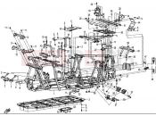 FRAME ASSY - F09 - CFMOTO ZFORCE 625 (CF625-6) 2012