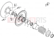 SECONDARY SHEAVE - E15 - CFMOTO ZFORCE 625 (CF625-6) 2012