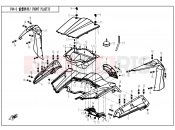 CFMOTO ZFORCE 800 (CF800) FRONT PLASTIC - F04-2