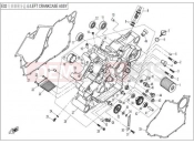 CFMOTO ZFORCE 800 (CF800) LEFT CRANKCASE ASSY - E01-1