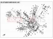 CFMOTO ZFORCE 800 (CF800) CYLINDER HEAD NO.1 ASSY - E02-2