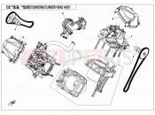CFMOTO 2014 SSV ZFORCE 800 (CF800) CYLINDER ãCYLINDER HEAD ASSY - E02