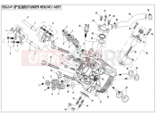 CFMOTO 2017 SSV ZFORCE 800 (CF800) CYLINDER HEAD NO.1 ASSY. - E02-2-V1
