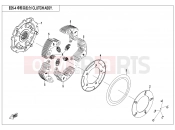 CFMOTO 2017 SSV ZFORCE 800 (CF800) CLUTCH ASSY. - E05-4