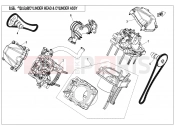 CFMOTO 2019 SSV ZFORCE 800 (CF800) CYLINDER HEAD @^ CYLINDER ASSY. - E02-V2