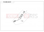 CFMOTO 2020 SSV ZFORCE 800 (CF800) LOCK KIT(ORDINARY) - F01-A