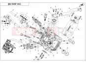 CFMOTO ZFORCE 800 (CF800) CYLINDER HEAD NO.1 ASSY. - E02-2-V3