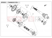 CFMOTO 2021 SSV ZFORCE 800 (CF800US-A) TRANSMISSION SYSTEM(1) - E06-1-V3