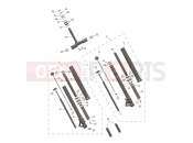 Front Forks & Lower Yoke - Triumph SCRAMBLER 1200 XE - CL1737 > 2026