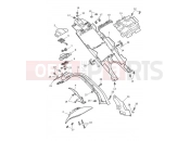 TRIUMPH Trident 660 Rear Mudguard