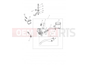 Triumph 2024 SCRAMBLER 1200 X Front Master Cylinder Assy