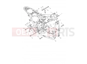 Triumph 2024 SCRAMBLER 1200 X Main Frame Assembly