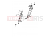 Triumph 2024 SCRAMBLER 1200 X Rear Suspension Unit