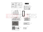 Triumph 2025 SCRAMBLER 1200 X Warning Labels