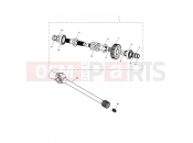 Triumph 2017 ROCKET III, CLASSIC & ROADSTER Transmission Damper & Drive Shaft
