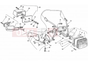 DUCATI 1992 Superbike 851 HEADLAMPS - BLINKERS » LIGHTING SYSTEM