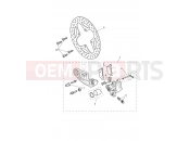 Triumph 2026 Tiger 1200 Alpine Rear Brake Caliper & Discs