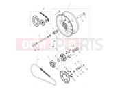 Triumph 2025 TRIDENT 660cc CB1390 > CN4039 Rear Wheel