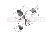 Triumph 2025 SCRAMBLER 400 XC Engine Covers