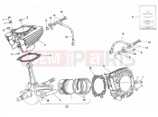 DUCATI 1992 Supersport 900 SS CYLINDER - PISTON » ENGINE CASE