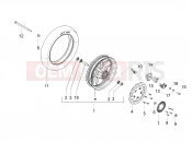 Front wheel - Aprilia SR GT 200 (EU) 2021