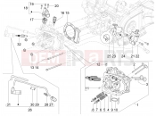 PIAGGIO Beverly 310 25° Anniversario (EU) Head unit - Valve