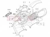 Meter combination - Cruscotto - Piaggio MP3 310 Sport E5+ (EU) 2026