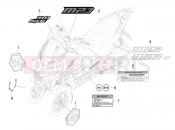 Plates - Emblems - Piaggio MP3 310 Sport E5+ (EU) 2026