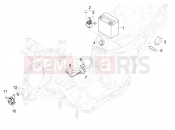 Remote control switches - Battery - Horn - Piaggio MP3 310 Sport E5+ (EU) 2026