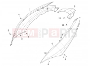 Side cover - Spoiler - Piaggio MP3 310 Sport E5+ (EU) 2026