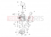 Carburetor's components - Piaggio Typhoon 50 4T E2 (CA, US) 2025