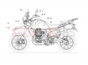 MOTOGUZZI V85 TT (EU) Decal