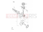 SUZUKI DR125S H (1987) 5 - CRANKSHAFT