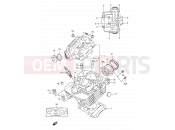 SUZUKI DR125SE S (1995) (E04) 1 - CYLINDER HEAD