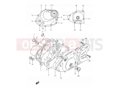 SUZUKI DR125SE S (1995) (E04) 4 - CRANKCASE COVER