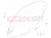 Saddle/seats - Piaggio NRG Power DD 2020
