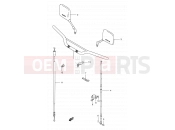 SUZUKI DR125SE S (1995) (E04) 34 - HANDLEBAR