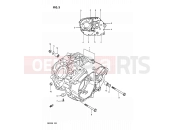 SUZUKI DR200 H (1987) 3 - CRANKCASE