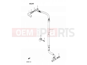 SUZUKI DR200 H (1987) 44 - FRONT BRAKE HOSE