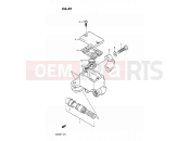 SUZUKI DR200 H (1987) 45 - FRONT MASTER CYLINDER
