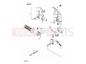 SUZUKI DR200 K (1989) 41 - LIGHT HANDLE SWITCH (E01,E02)