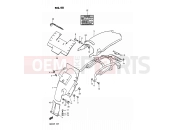 SUZUKI DR200 K (1989) 48 - REAR FENDER (E01,E02)
