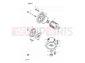 SUZUKI DR200 M (1991) 11 - OIL PUMP